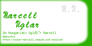 marcell uglar business card